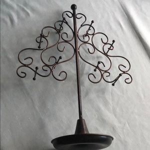Bronze jewelry holder